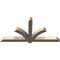 Ekena Millwork Redmond Smooth Timber Gable Bracket, Douglas Fir, 60"W x 30"H x 3 1/2"D x 3 1/2"F, 12/12 Pitch GBW060X30X0404RED00SDF - alternate 3